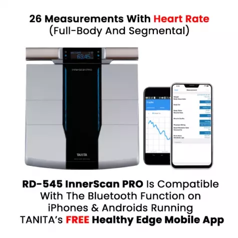 NEW RD-545 InnerScan PRO, Multi-Frequency, Segmental Body Composition Monitor 3