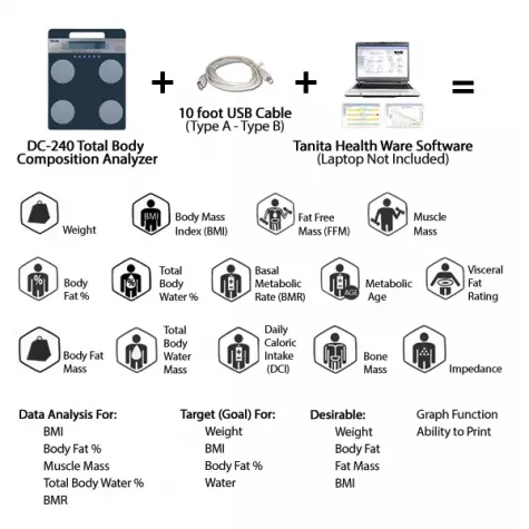 DC-240 Total Body Composition Analyzer 3