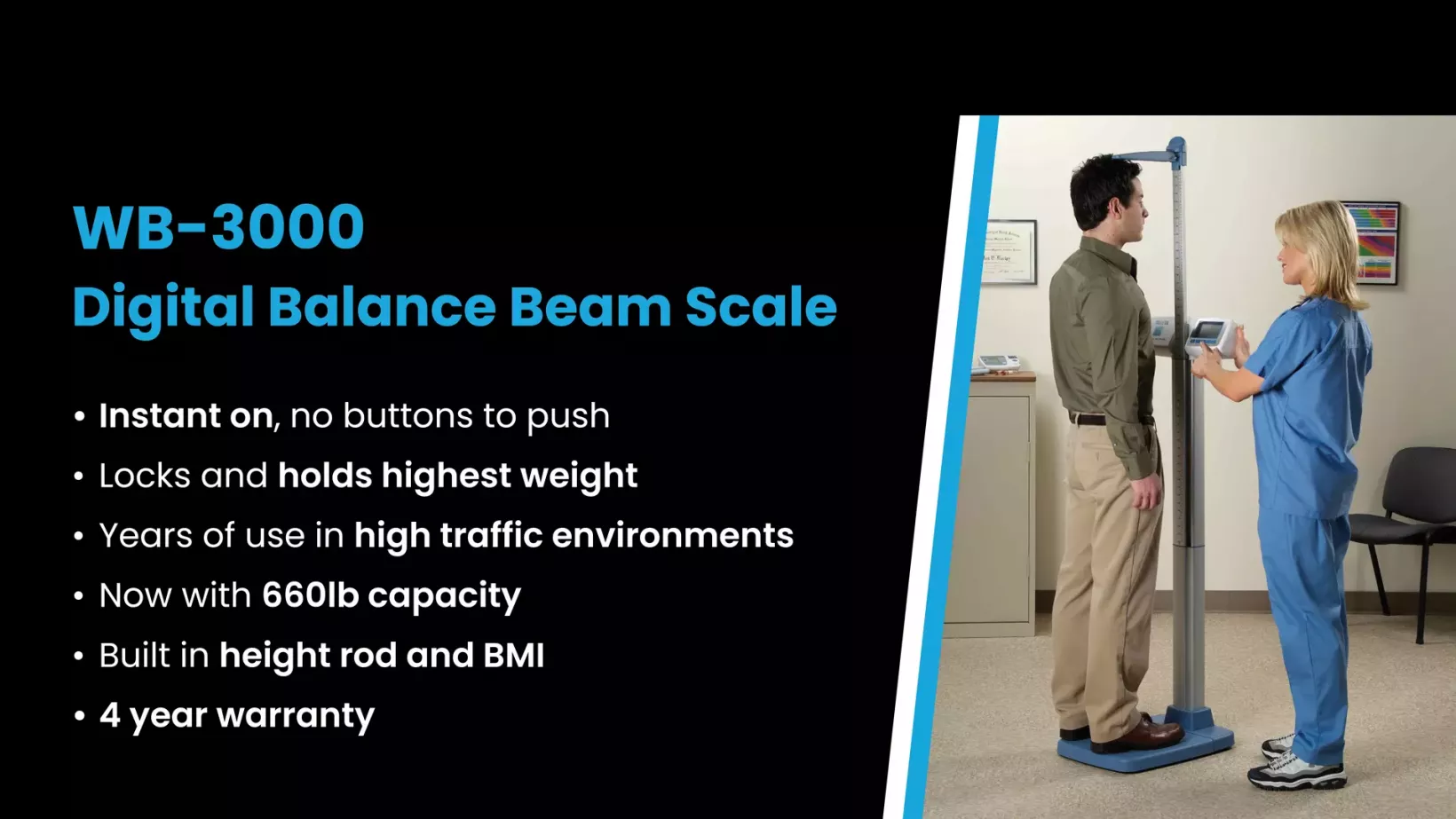 Professional Digital Balance Beam Doctor Scale